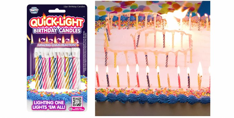 Quick-Light Birthday Candles • 12 Count