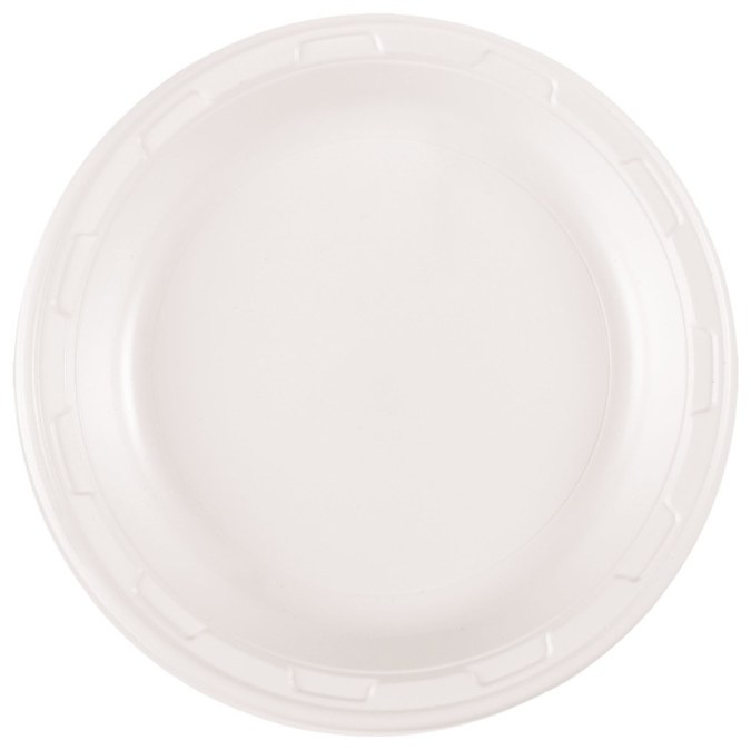 Bright White 7in Pl Plate 50ct