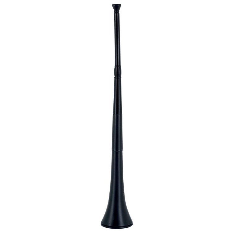 Horn Large Plastic Black