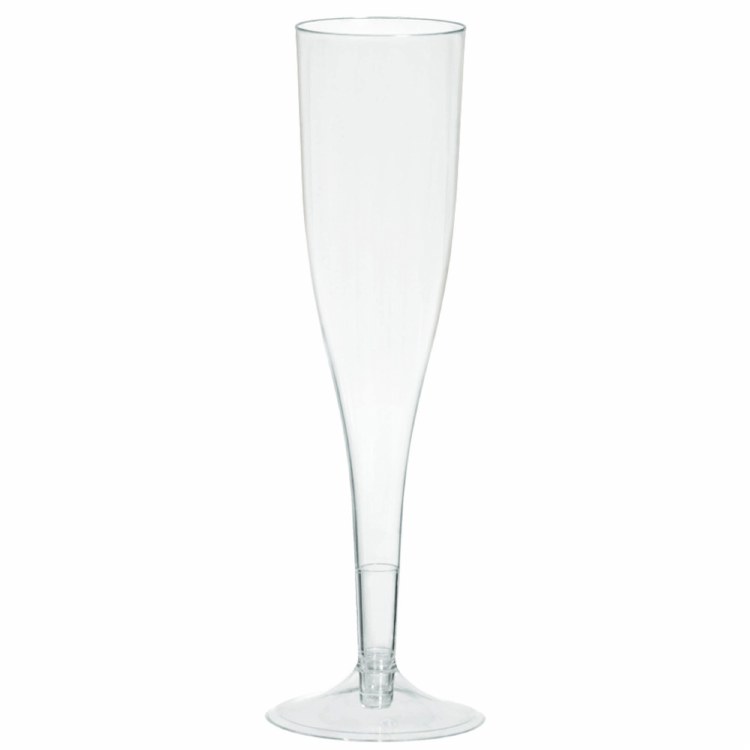 Champagne Flutes Clear 20ct