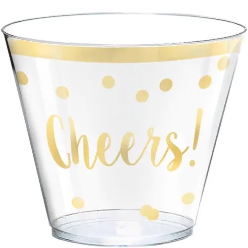 Tumblers Cheers 9 oz. ~ 30 ct. Pack