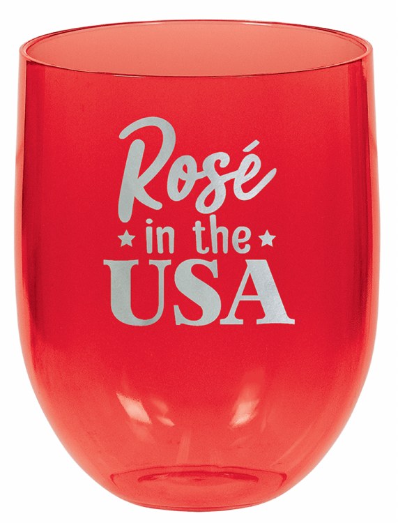 Patriotic Stemless Wine Glass