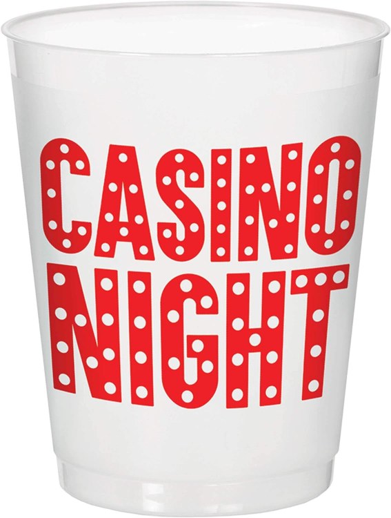 Casino Night 14oz Cups