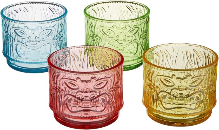 Tiki Tumblers 4pk