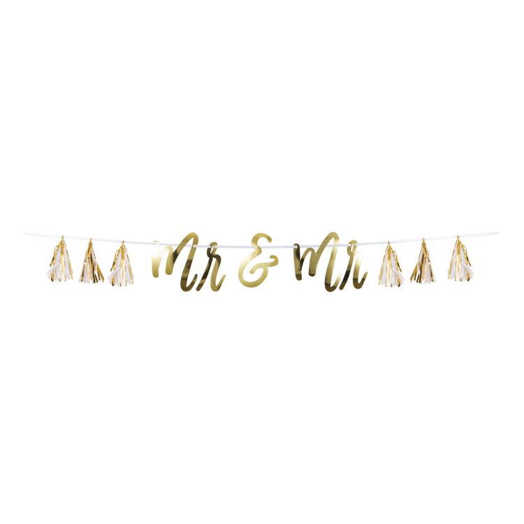 Mr. &amp; Mr. Wedding Banner