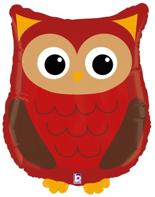 Bird, Owl Shape • Jumbo 26&quot; Mylar Helium Balloon