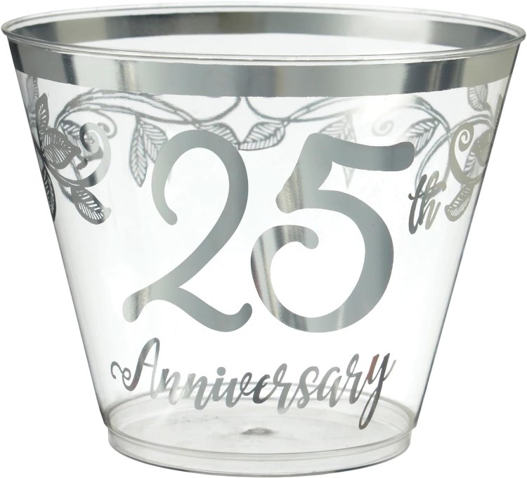 25th Anniversary Tumblers
