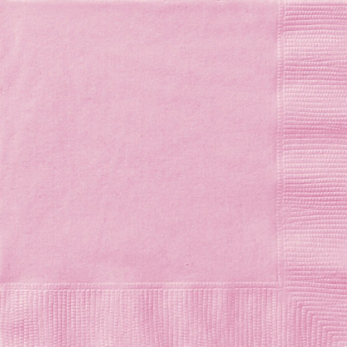 Lovely Pink Lunch Napkins