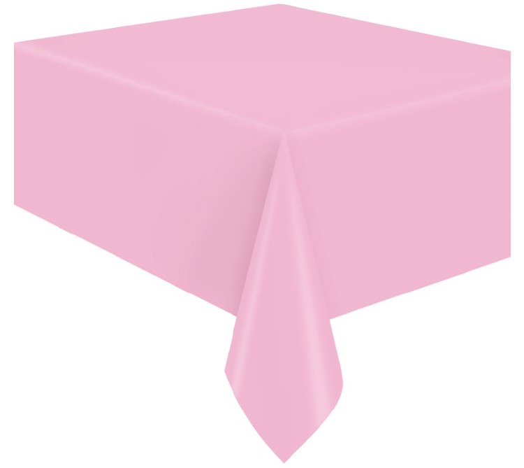 Lovely Pink Vinyl Tablecover