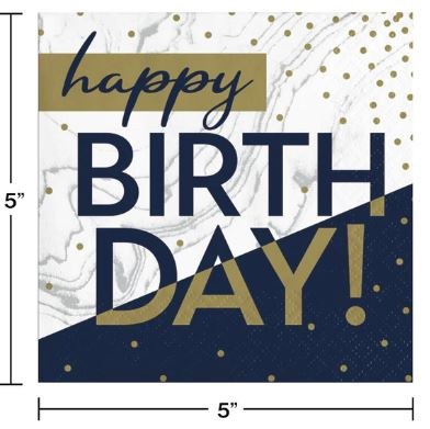 Navy/Gold Milestone HB BevNaps