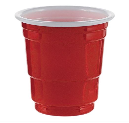 Shot Glasses Red Cups