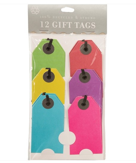 Gift Tags Spectrumtacular 12pk