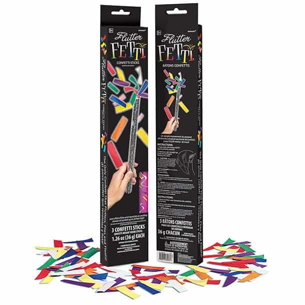 Flutter Fetti Multi-Color 3ct