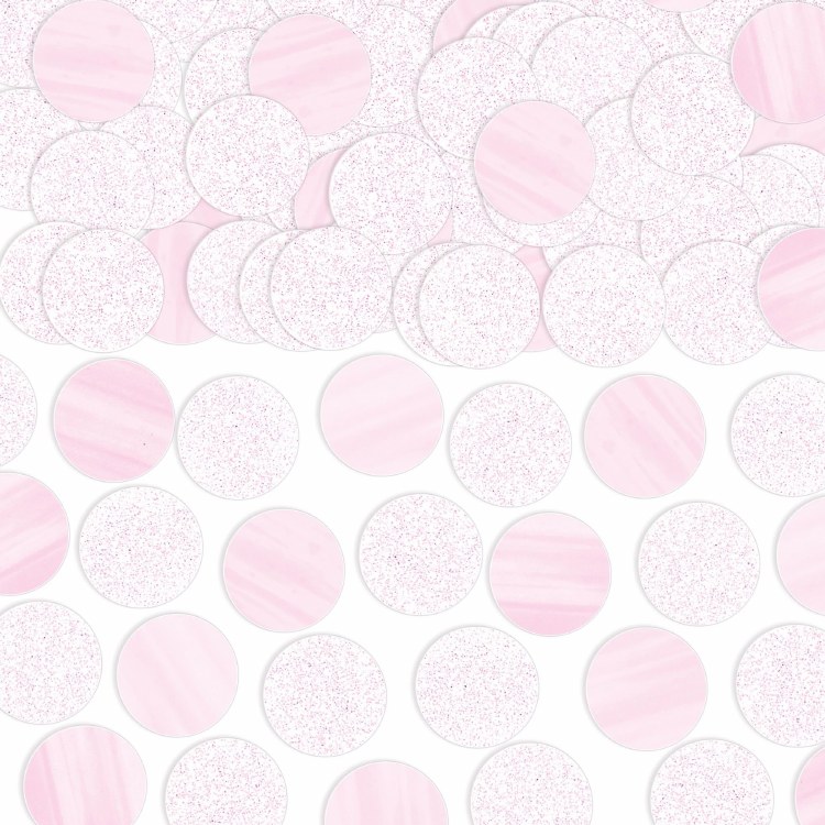 Confetti Circles Iridescent