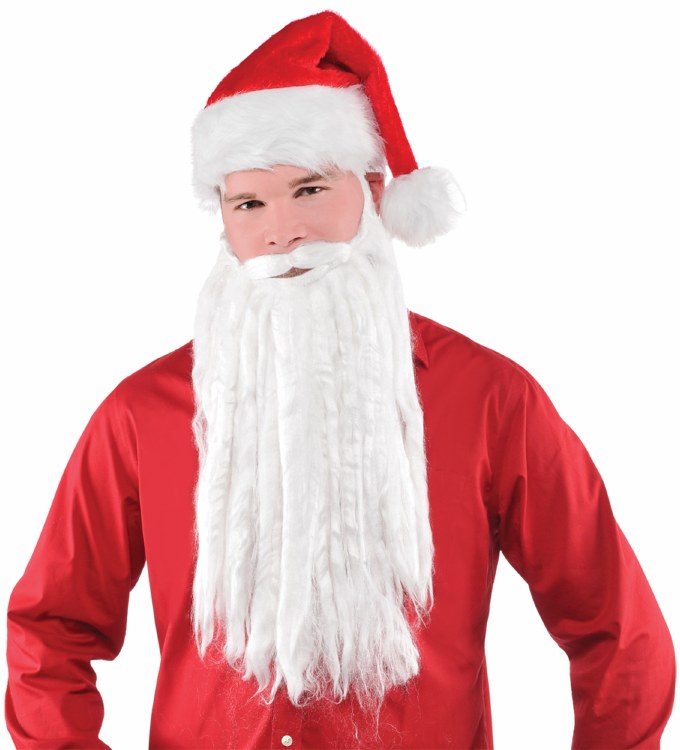 Beard &amp; Moustache White