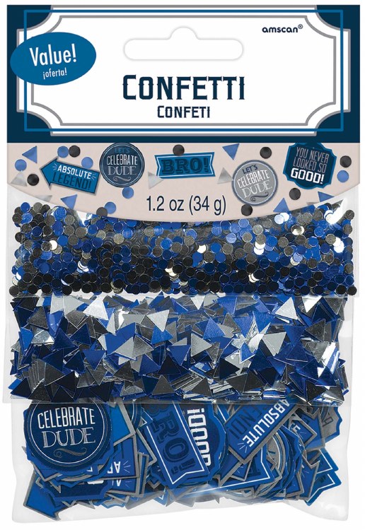 Birthday Man Confetti