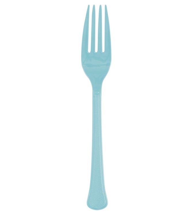 Terrific Teal Forks 20ct