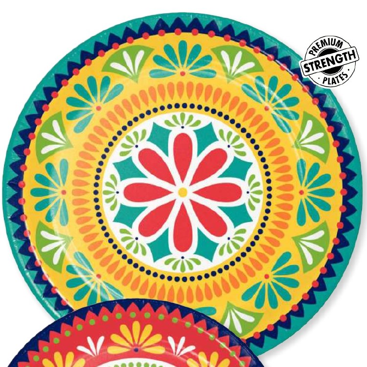 Fiesta Pottery 9in Plt 8ct