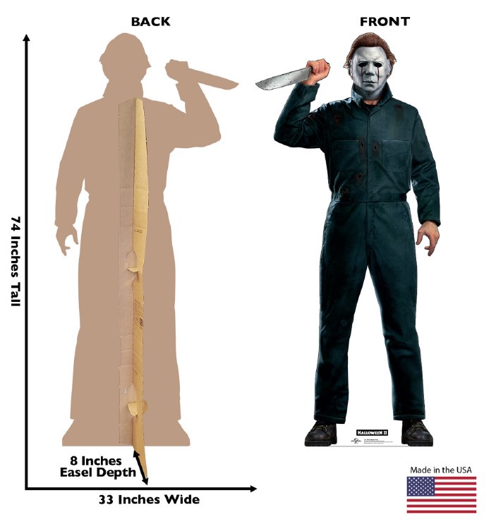 Michael Meyers Life Size Cardboard Cutout Standee
