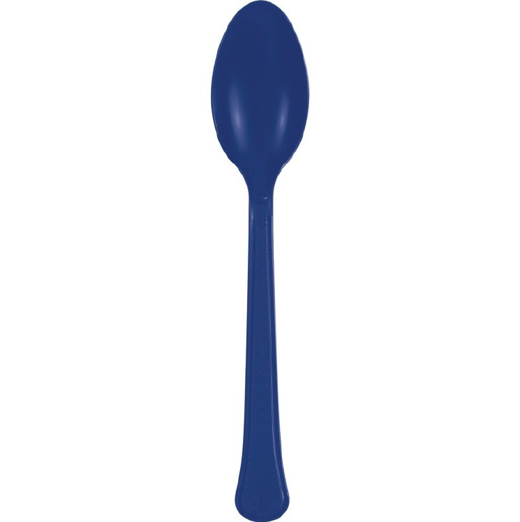 True Navy Pl Spoons 20ct