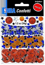 Basketball Conftti 1.2oz