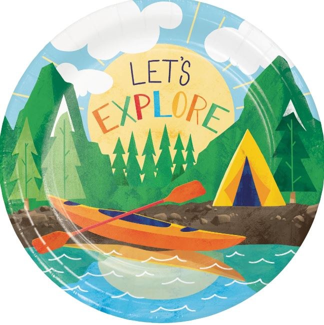 Outdoor Adventure 7" Plates