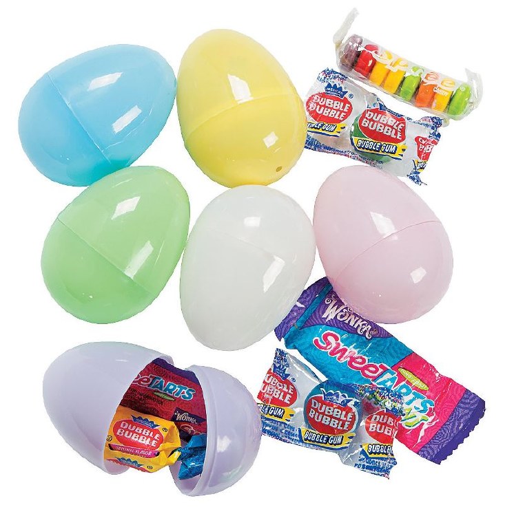 Candy Filled Pastel Eggs 24ct