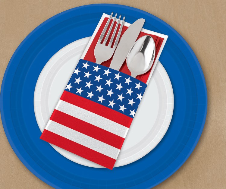 Cutlery Holders Patriotic