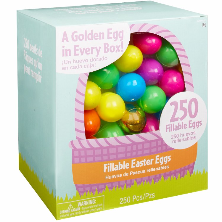 Easter Eggs Fillable 250pc