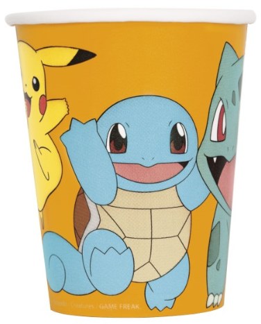 Pokemon 9oz Cups 8ct