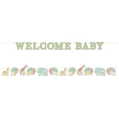 Safari Baby Banner Set 2pc