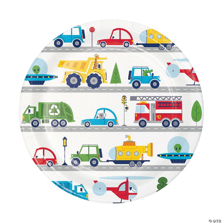 Transportation Time 9in Plt