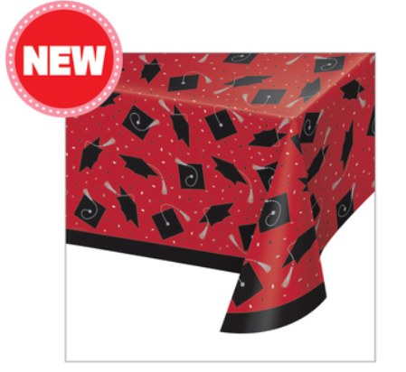 School Spirit Red Pl Tblcover