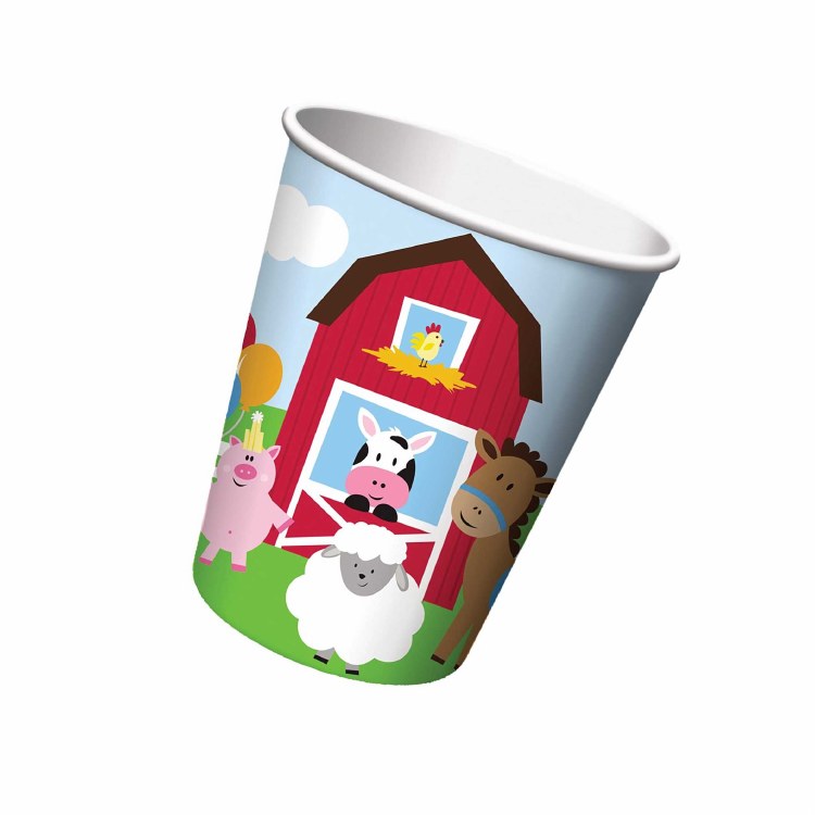 Farmhouse Fun 9oz Cups 8ct