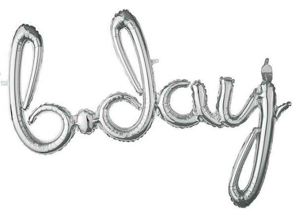 AirFill Banner Kit, B-Day • Silver