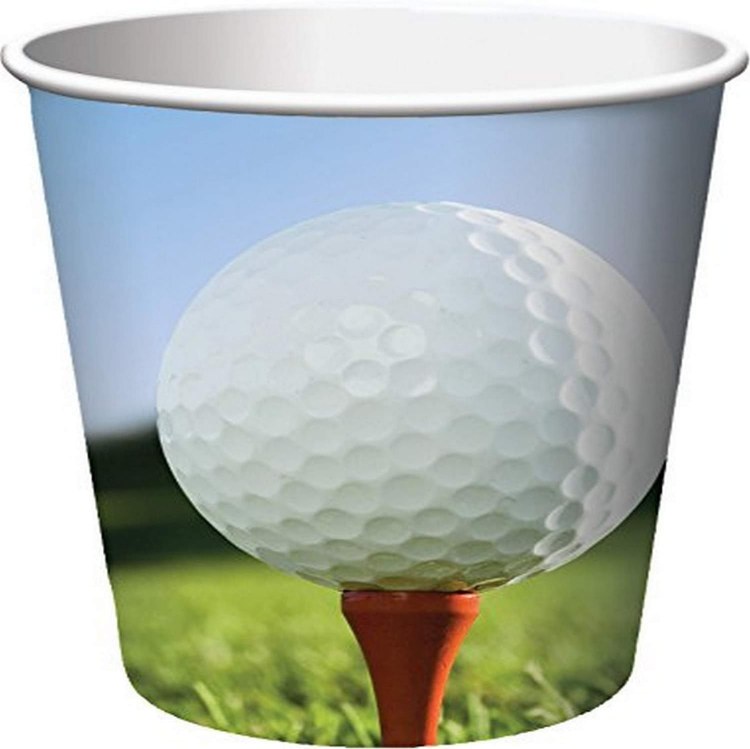 Sports Fan Golf H/C 9oz Cup