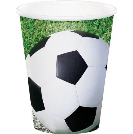 Sports Fan Soccer H/C 9oz Cup