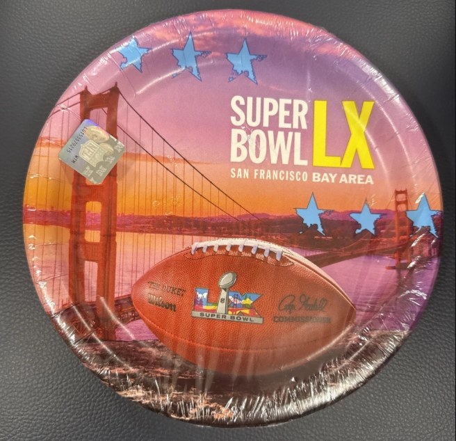 Super Bowl LX 7" Plates