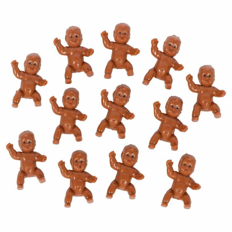 Tiny Baby Favors Brown 12pk