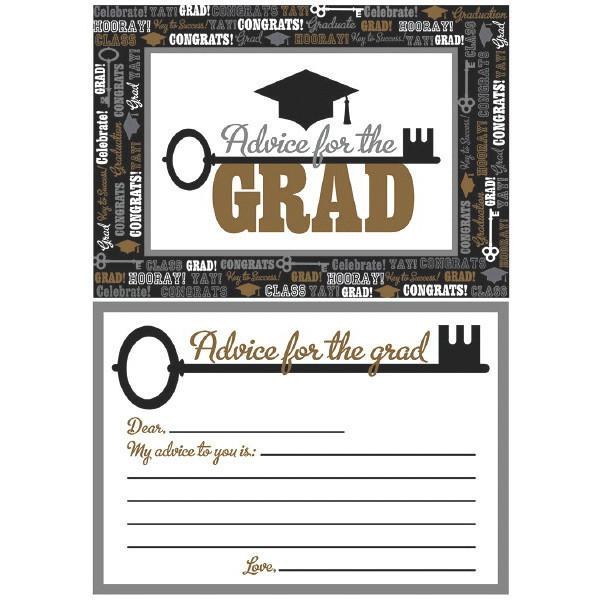 Graduation Advice Cards 24ct