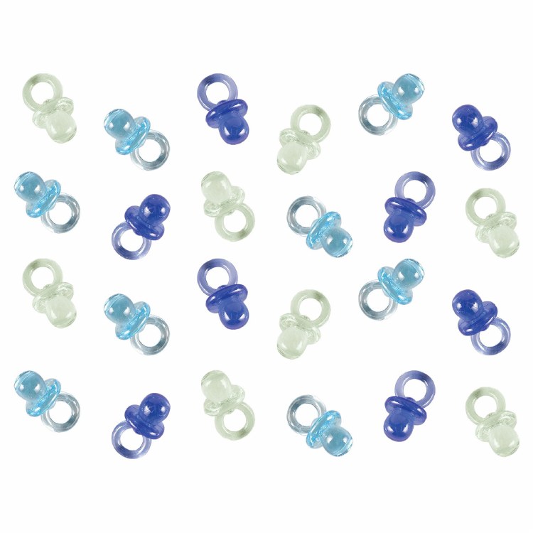 Pacifier Favors Blue Mini 24pk