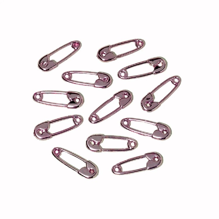 Favor Safety Pins Met Pink