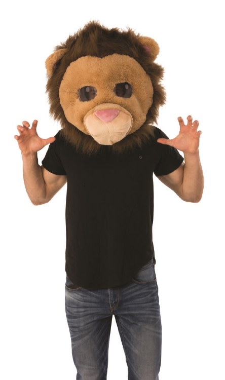 Mask Lion Plush Oversize