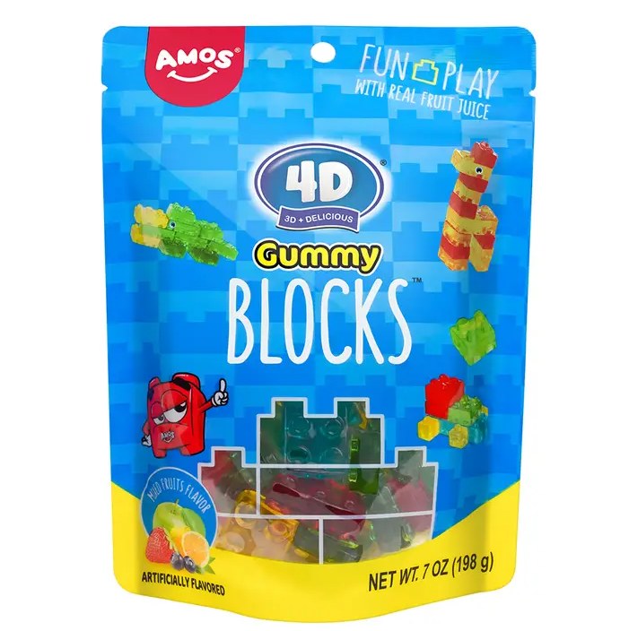 Fruit Gummy Blocks
