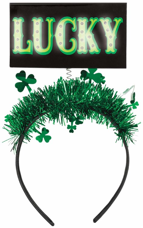 Headband Light Up Lucky