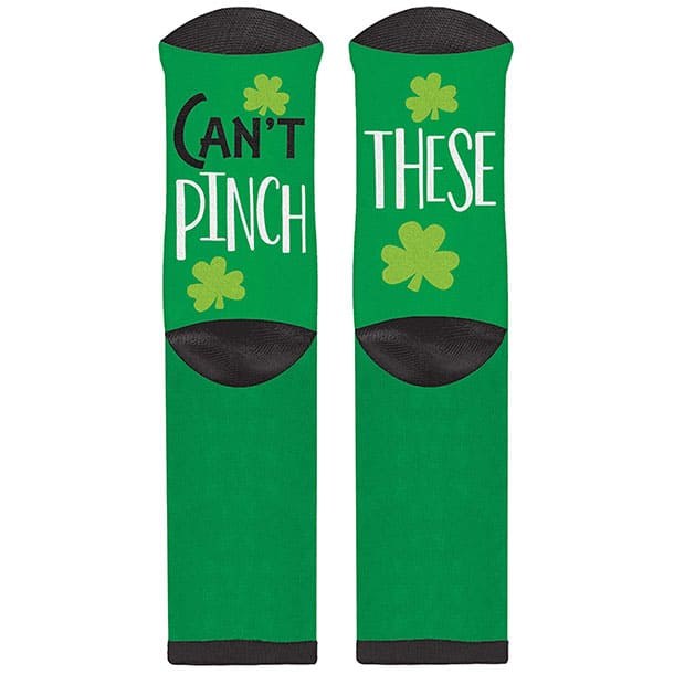 Can't Pink These St. Patrick's Day Socks