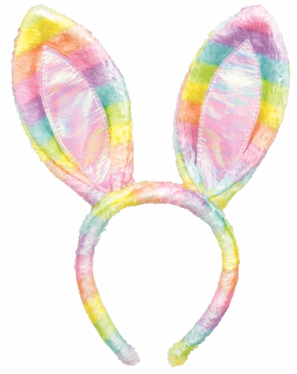 Bunny Ears Rainbow Pastel