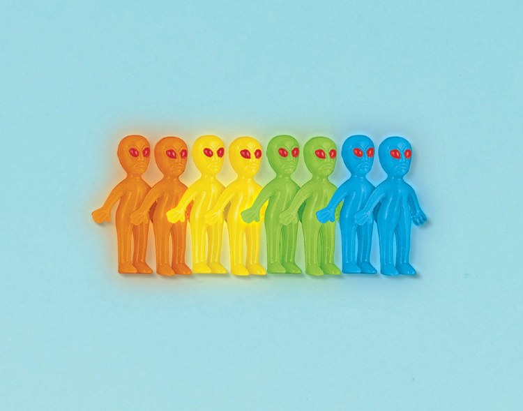 Blast Off Alien Favors 8pk