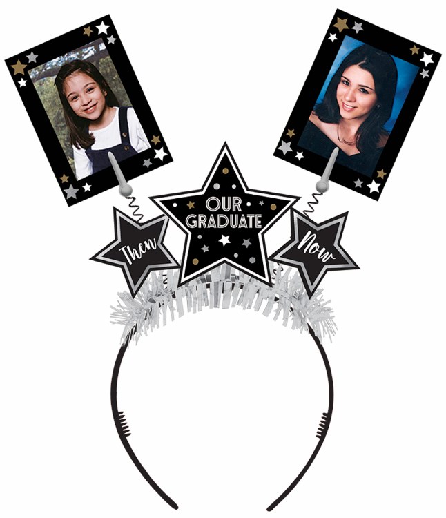 Then &amp; Now Grad Headband
