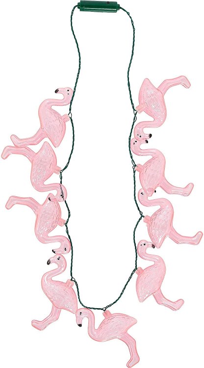 Flamingo Light Up Necklace